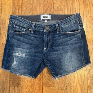 Paige women size 27 Denim Jean shorts